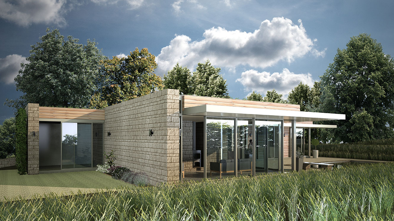 Pan Lane - Rear Entrance View - High Resolution