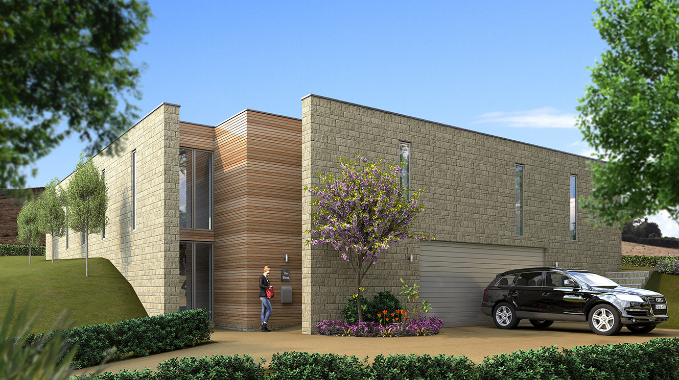 Plot 3 Front - Godshill - High Res