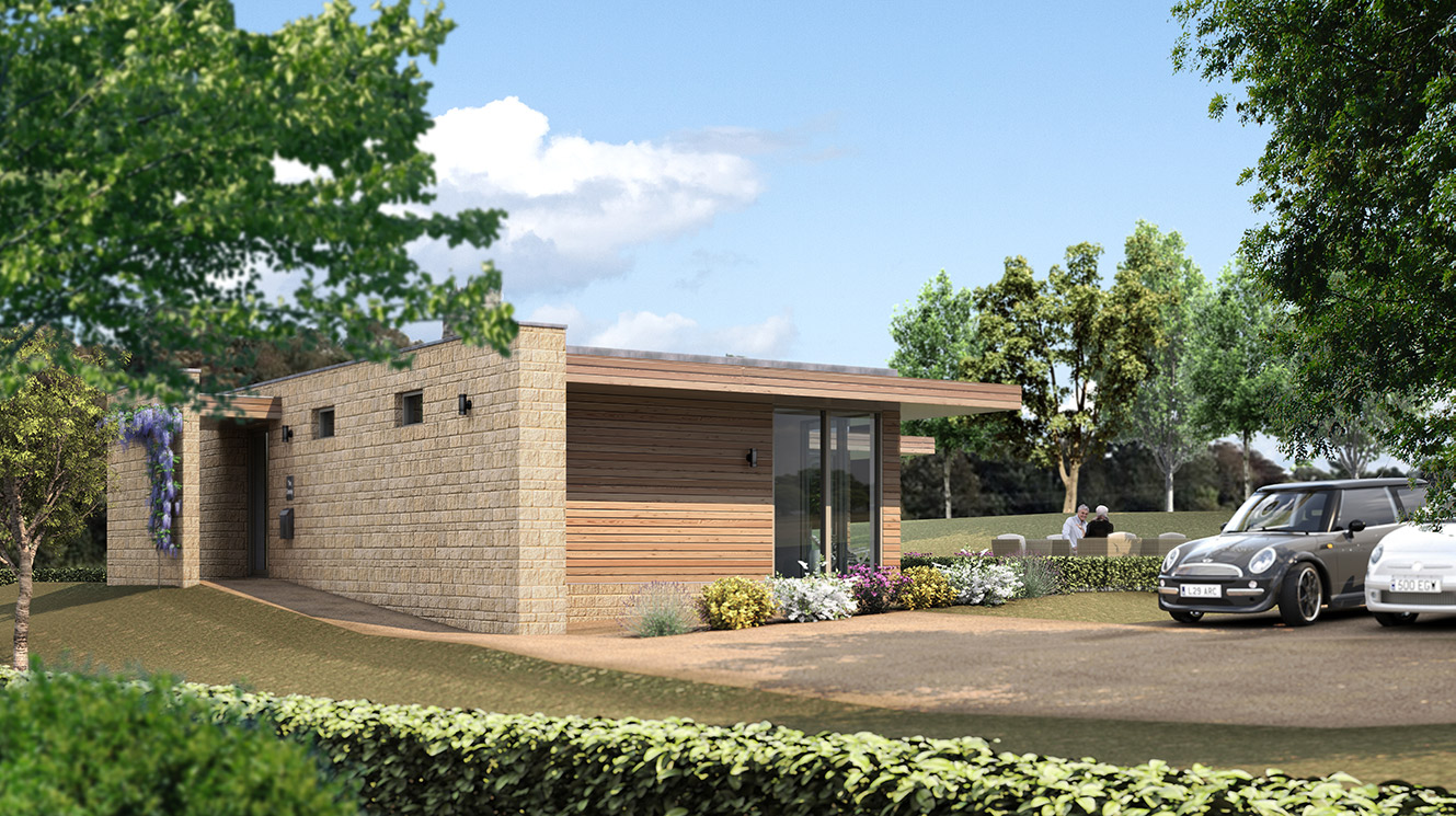 Plot 4 Front - Godshill - High Resolution
