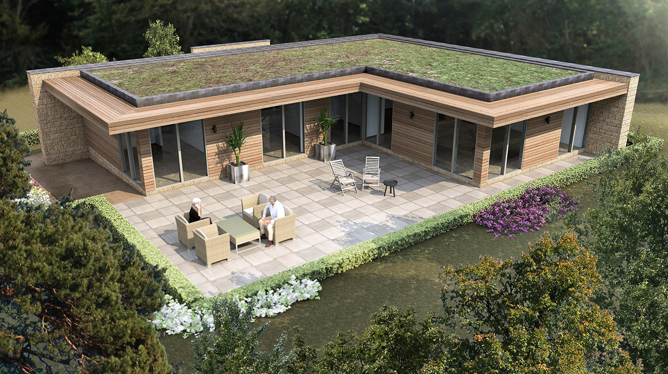 Plot 4 Rear - Godshill - High Resolution