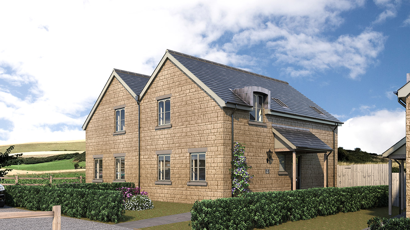 Plots 1 and 2 - St Catherine's Cottages - High Resolution