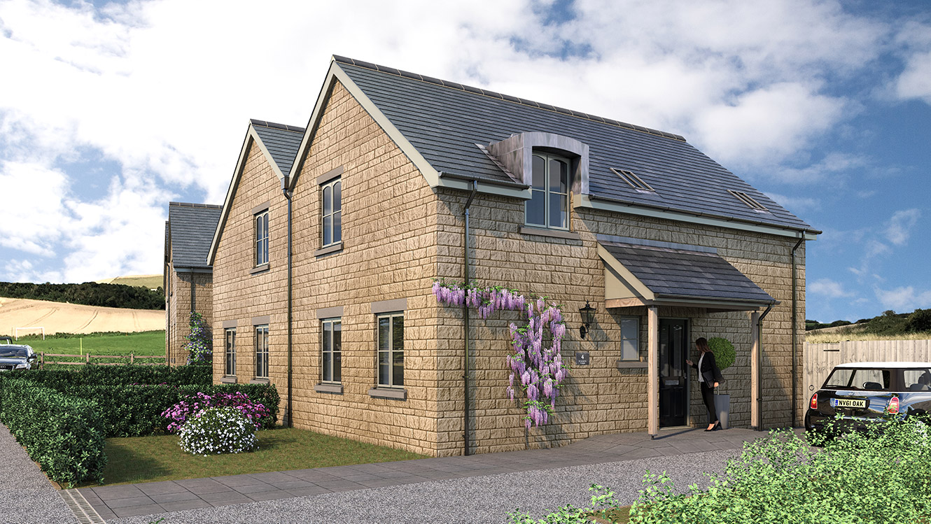 Plots 3 and 4 - St Catherine's Cottages - High Res